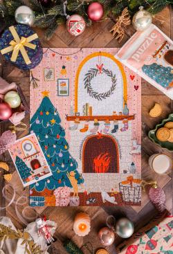 Puzzle Au coin du feu 1000 pièces - Bergère de France