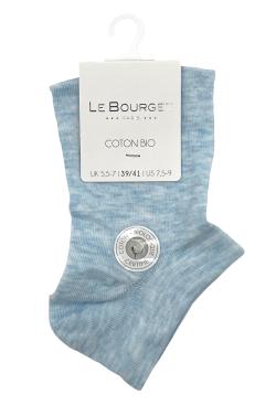 Socquettes ultra courtes bleu ciel Taille 36/38 - Bergère de France