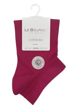 Socquettes ultra courtes fuchsia Taille 36/38 - Bergère de France