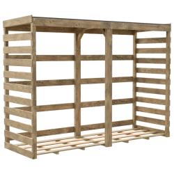 Abri bûches COLOMBUS XL - 174 x 79 x 238 cm