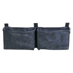 PROMO Balconnière 2 sacs gris en feutre géotextile - Bag 4 Plant Cerland