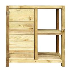 PROMO Table de rempotage ESSENCIA - 84 x 45 x 86 cm Cerland