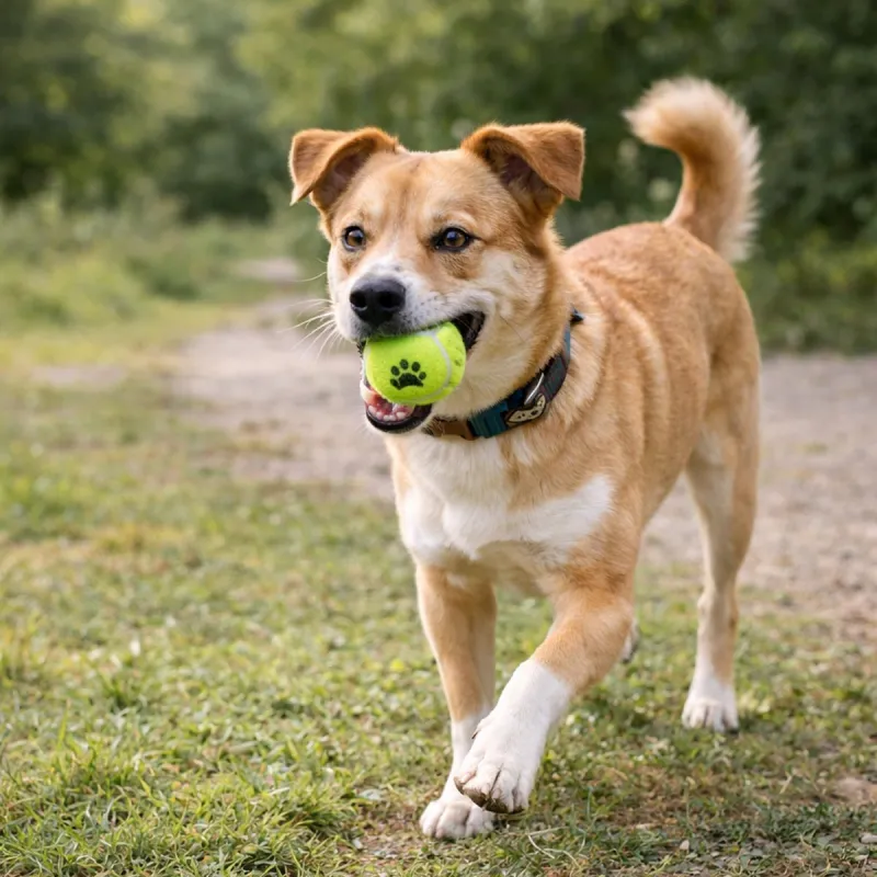 3 baballes tennis Ø 6,25 cm en filet - Ducatillon