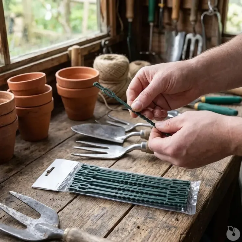 30 Attaches de Jardin Souples pour Plantes 23 cm - Ducatillon