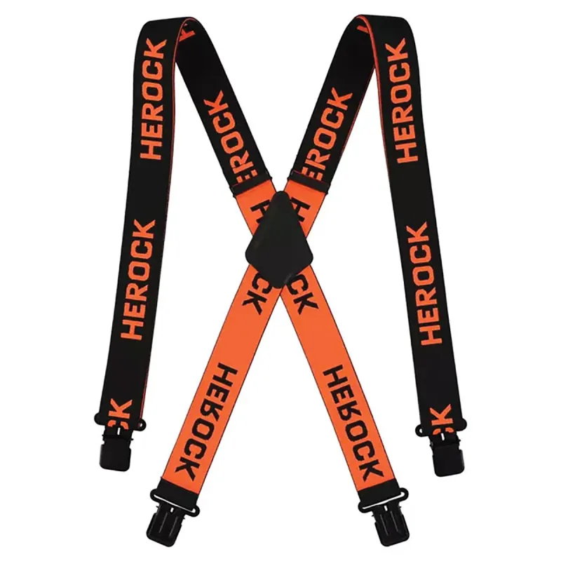 Bretelles Seri Herock - Noir et Orange - Homme