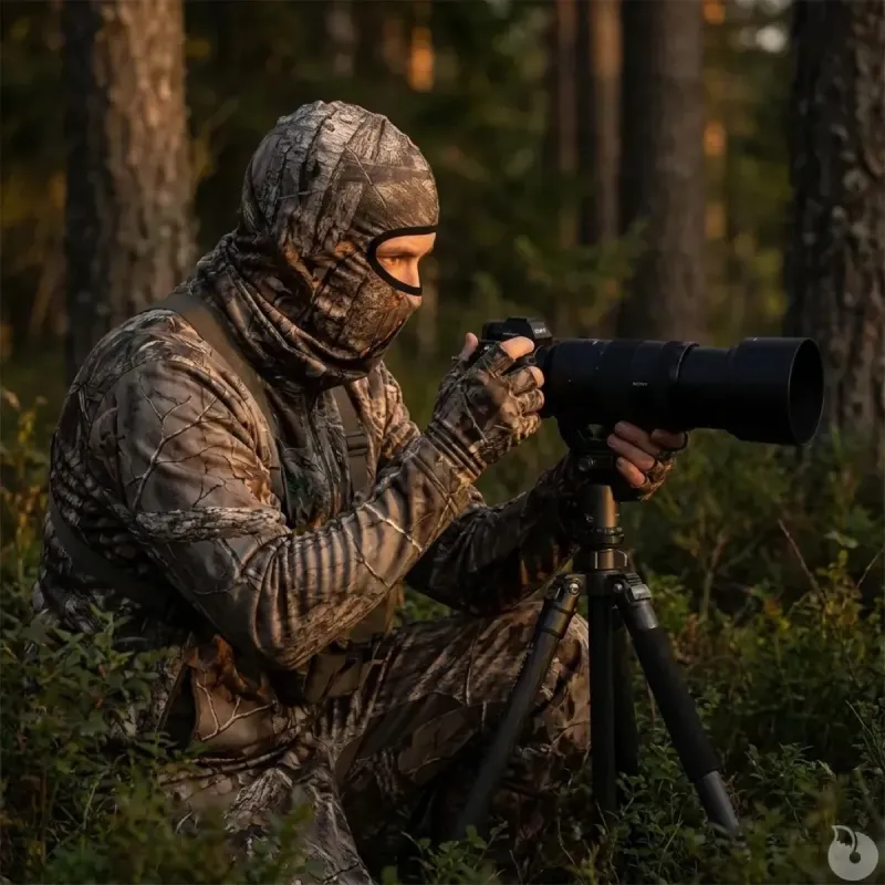 Cagoule Treeland confort isolant matériaux HQ camo forest