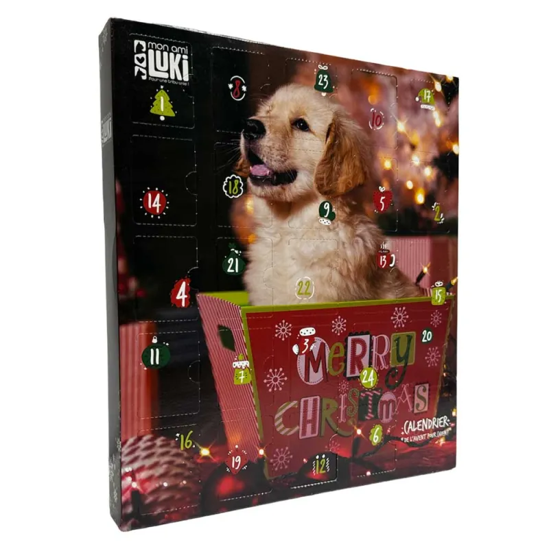 Calendrier de l'avent Noël pour animaux - 24 surprises - Ducatillon