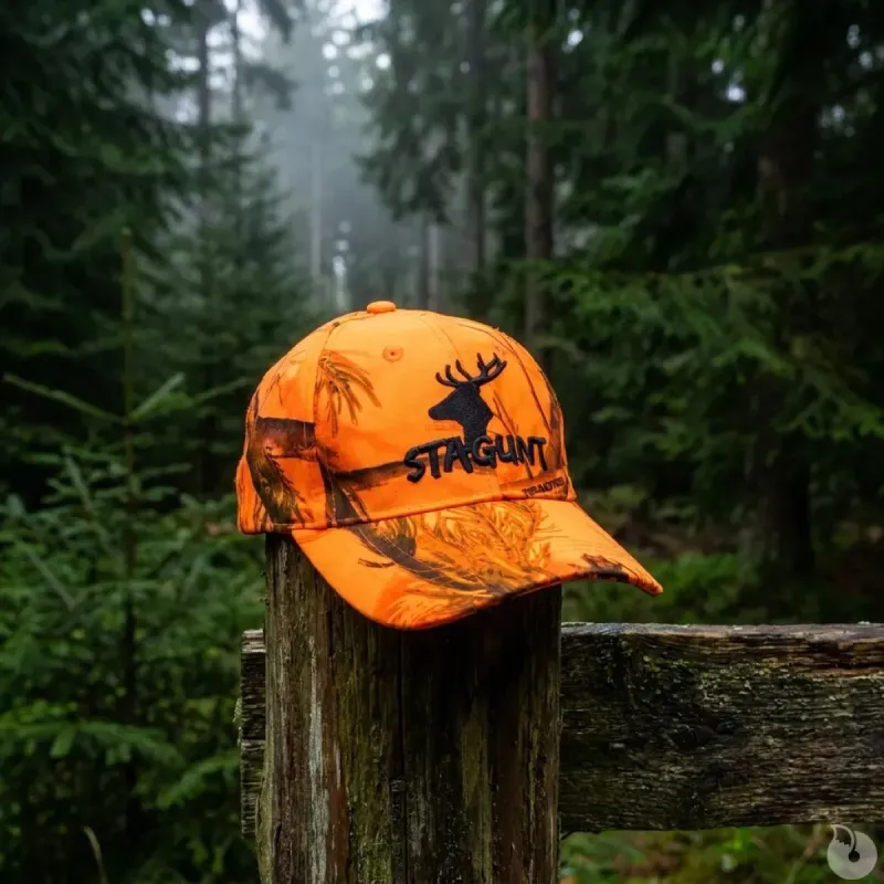 Casquette camouflage orange Cap Blaze Camo - STAGUNT