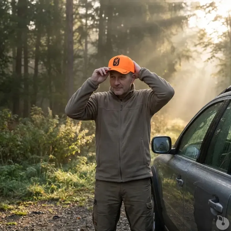 Casquette More Pet matériau respirant orange vif taille unique - BROWNING