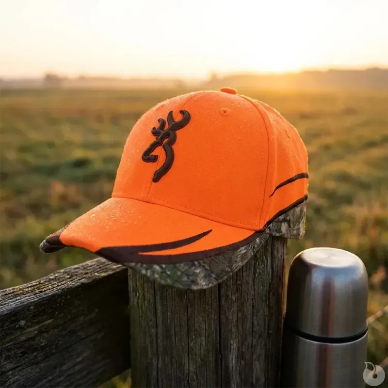 Casquette Ranger polyester ripstop orange blaze taille unique - BROWNING