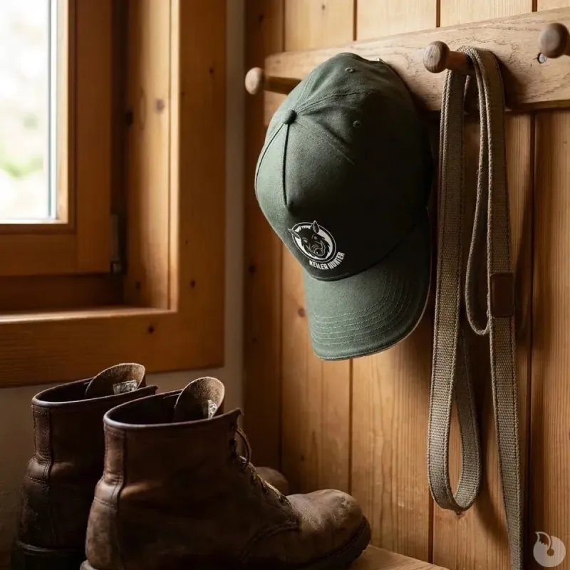 Casquette Keiler Hunter Army/Beige logo 3 - Ducatillon