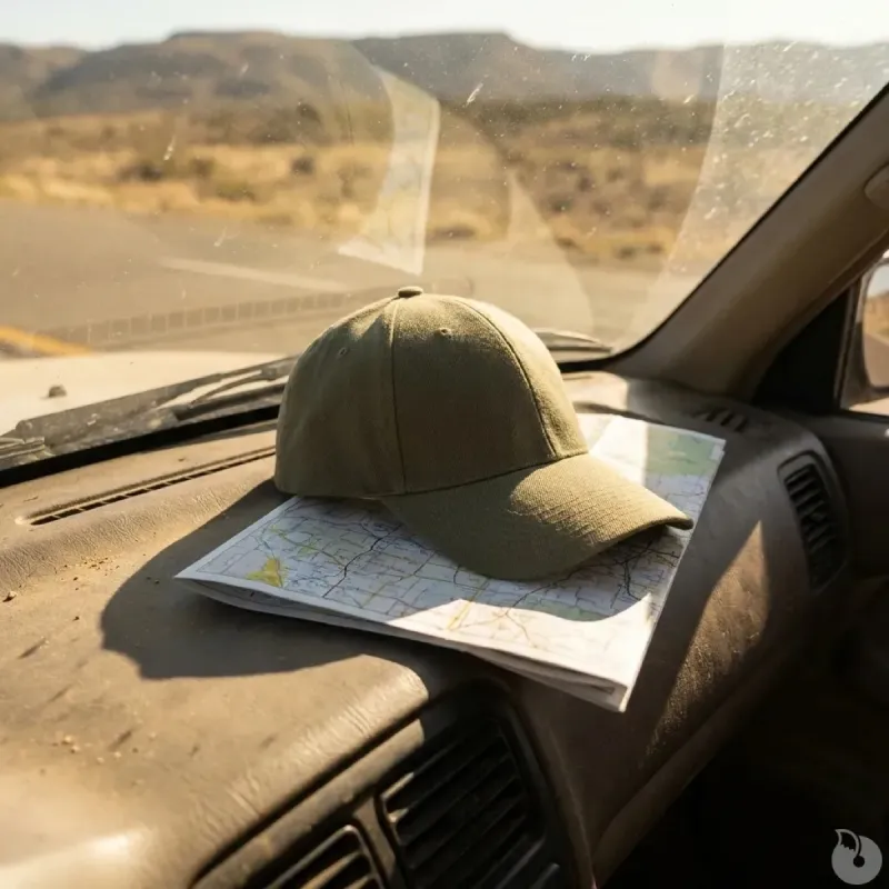 Casquette visière rigide velcro coton verte taille unique - Percussion