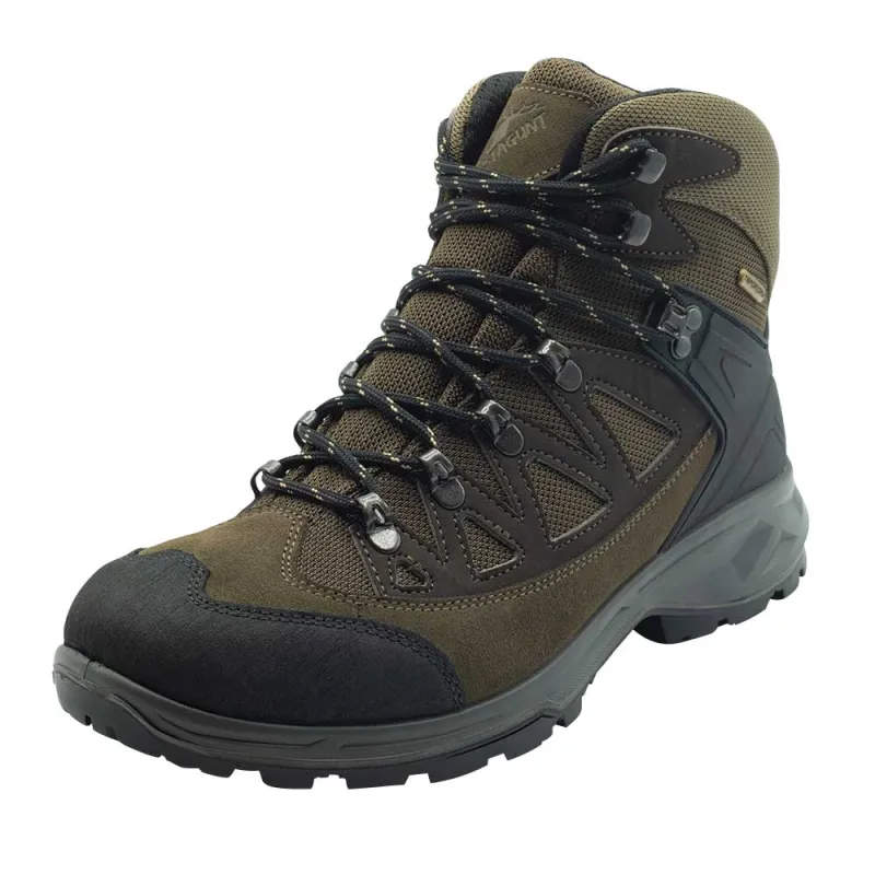 Chaussures chasse Stagunt Ossau cuir suédé marron Vibram - Taille 45 - Ducatillon