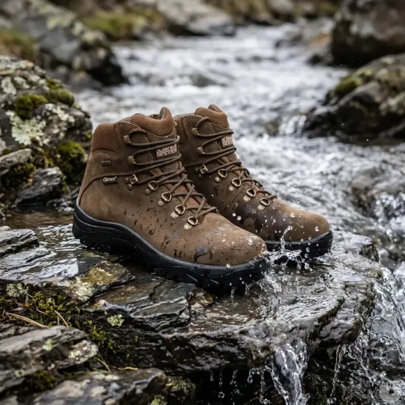 Chaussures Pointer Gore-tex cuir marron + sac chaussures 36 à 47 - Taille 43 - Chiruca
