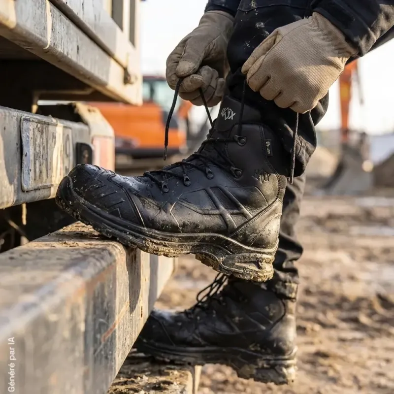 Chaussures de sécurité HAIX Airpower XR 810 GTX noires S7 - Taille 45