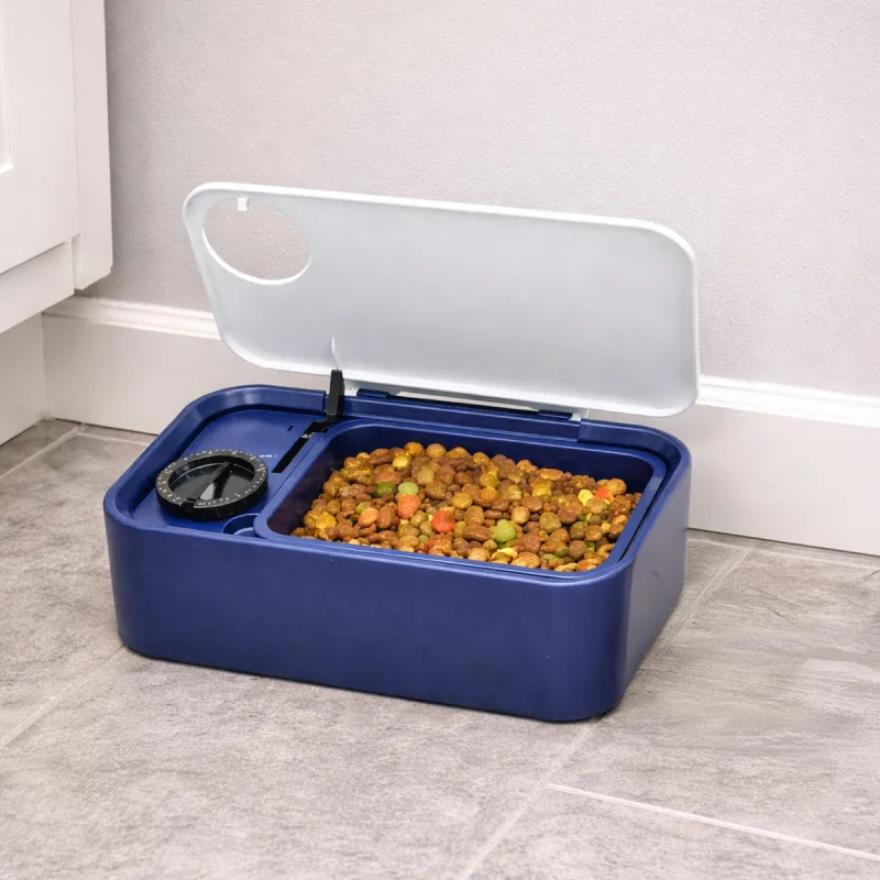 Distributeur de nourriture avec minuterie 23 x 13 x 7 cm - Ducatillon