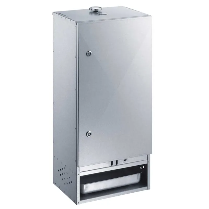 Fumoir F85 en acier aluminisé avec porte H 85 x L 39 x P 28 cm - Peetz
