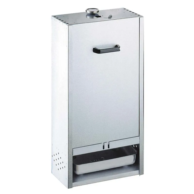 Fumoir viande et poisson H75 cm acier aluminisé porte coulissante - Peetz