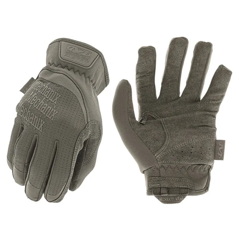 Gants fastfit microfibre matière flexible vert olive M à XL - Taille XL - Mechanix