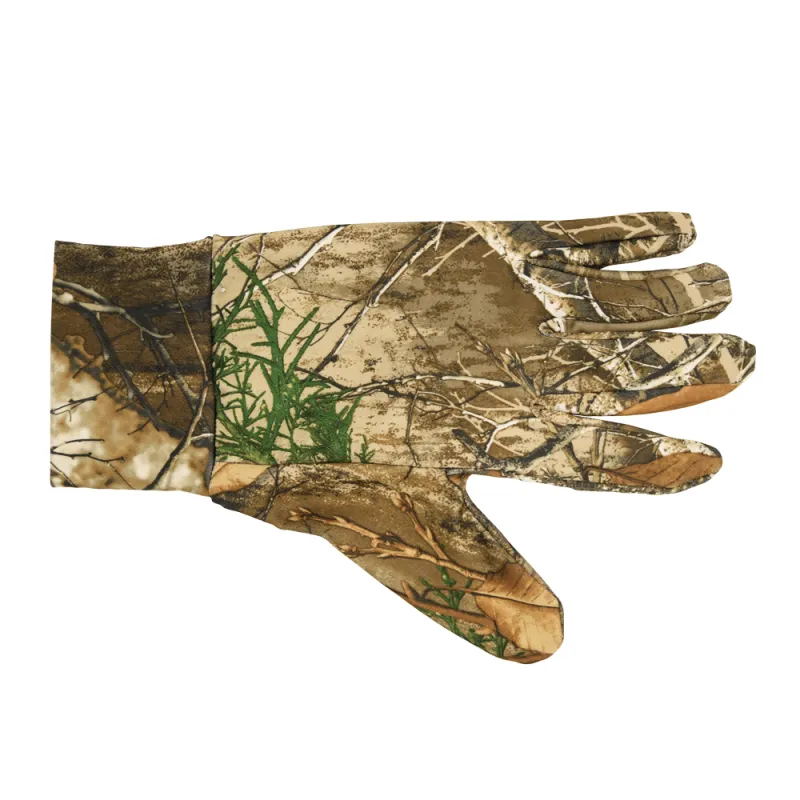 Gants fins camouflage tissu léger paume antidérapante - Ducatillon