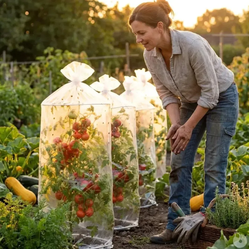 Housse pour tomates 2 pièces - Ducatillon