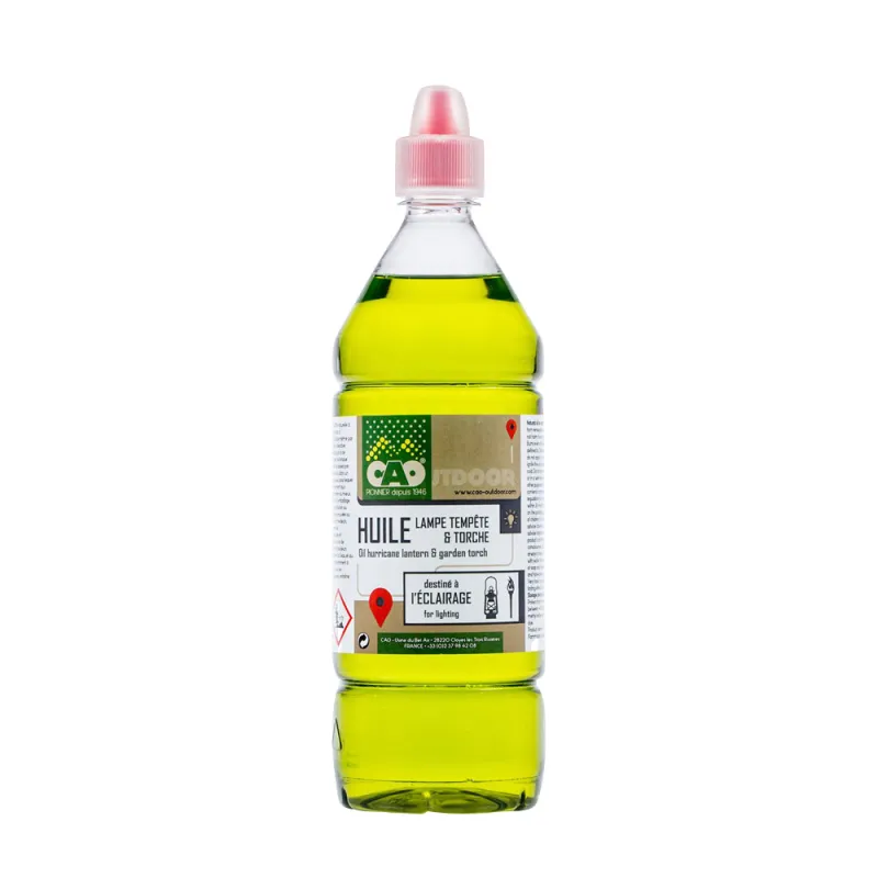 Huile neutre pour lampe à pétrole 1L - CAO