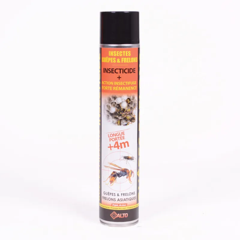 Insecticide longue portée Guêpes et Frelons (dont asiatiques) - Ducatillon