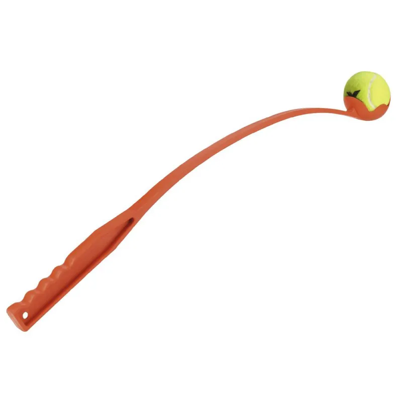 Jeu chien lanceur de baballe de tennis manuel - Ducatillon