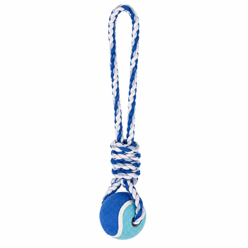 Jouet corde + boule pour chien 32 x 8 x 7 cm - Ducatillon