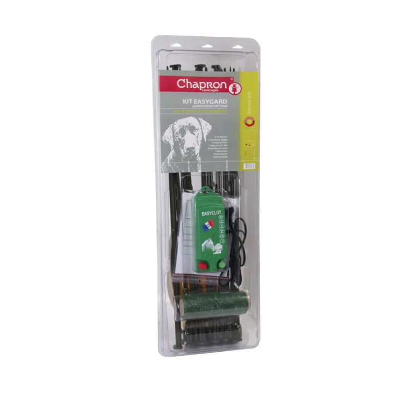 Kit complet clôture électrique chien Chapron-Lemenager