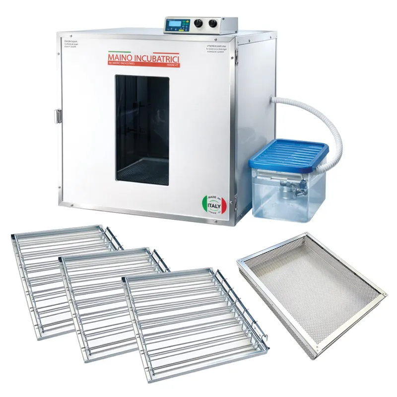 Couveuse + 3 Tiroirs de caille à poule + 1 Panier d'éclosion + 1 Kit humidification - MAINO