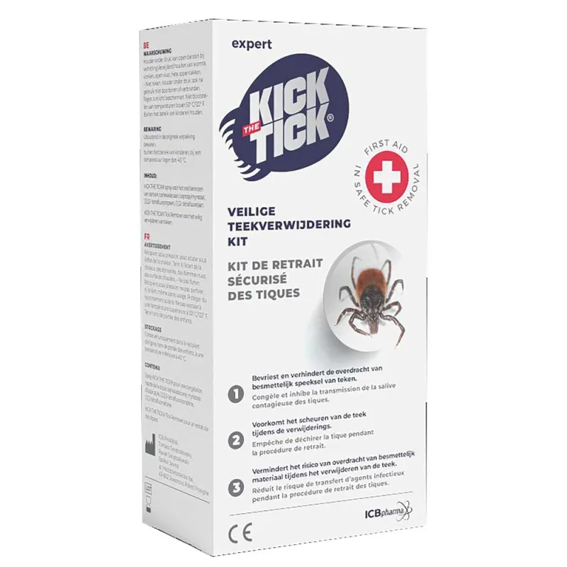 Kit de retrait pour tiques spray 40 utilisations pince tire-tique - Ducatillon