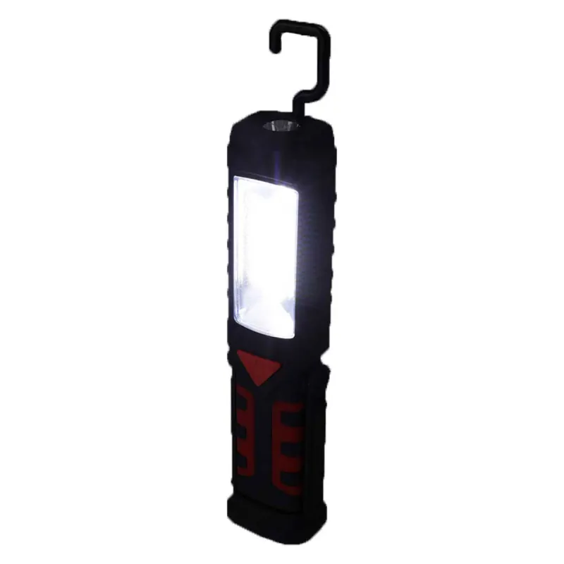 Lampe de travail magnétique USB-C 150 Lumens - 2 éclairages - Crochet & Clip - Ducatillon