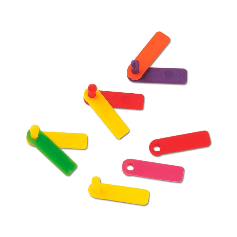 Lot de 100 attaches Tip Tag vierges verte – Identification des animaux - Ducatillon