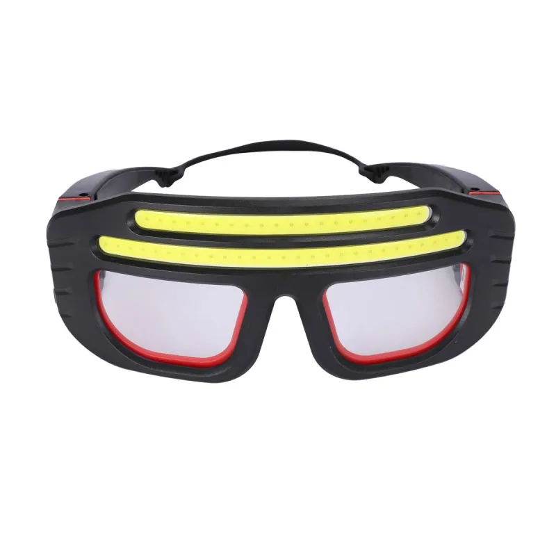 Lunettes Frontales LED avec Lampe COB 300lm - Rechargeable USB-C - Ducatillon