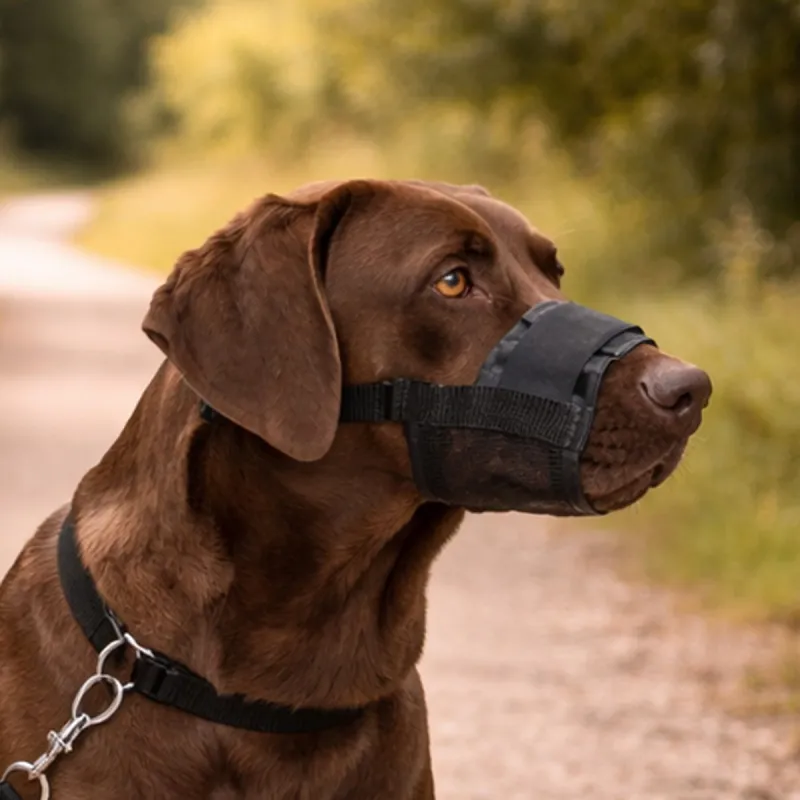 Muselière pour chien en nylon - Taille Taille 6 - Ducatillon