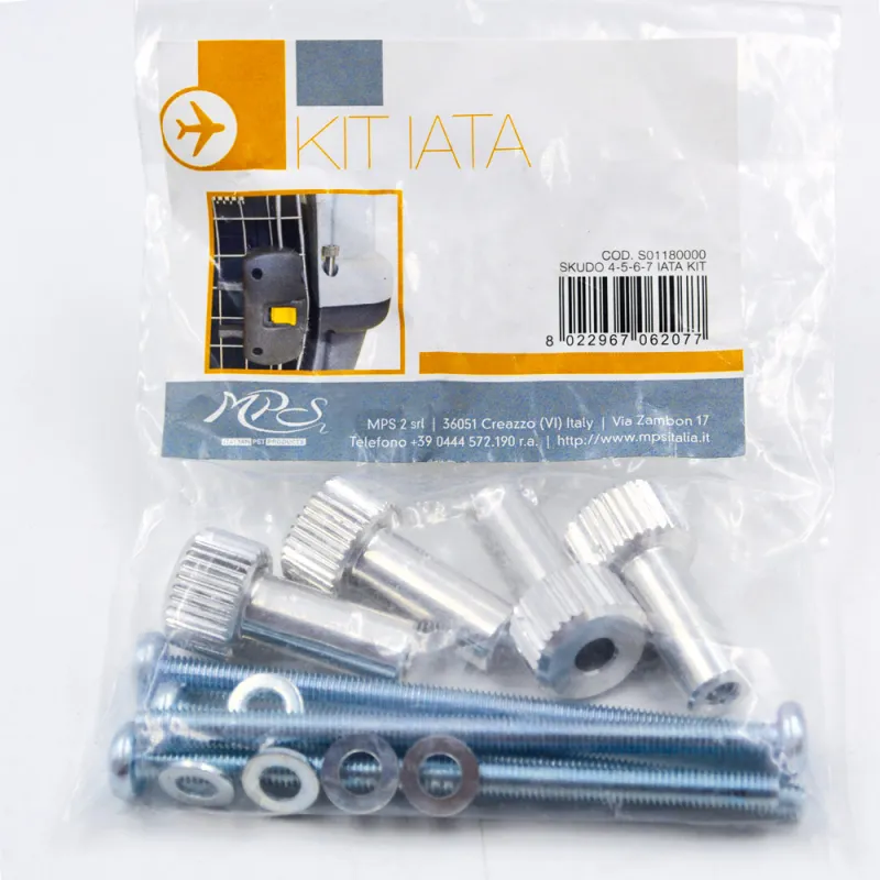 Option kit vis cage de transport animaux IATA - Ducatillon