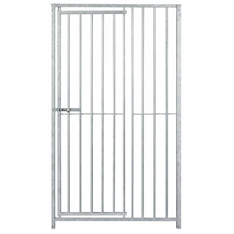 Panneau de chenil à barreaux 1,5m avec porte - Hauteur 184cm - Ducatillon