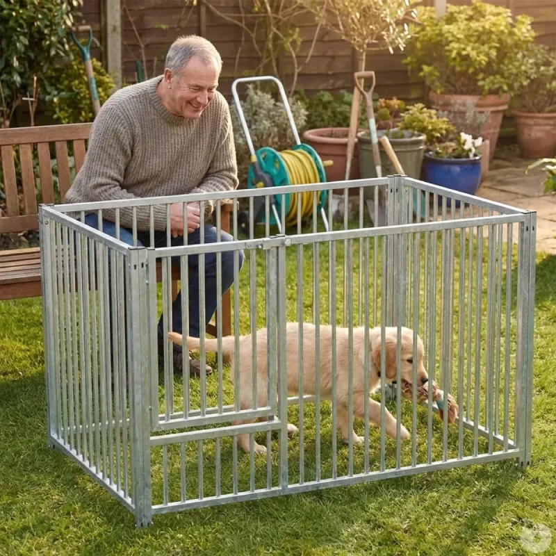 Panneau pour parc à chiot 1,5m - Hauteur 95 cm - Ducatillon