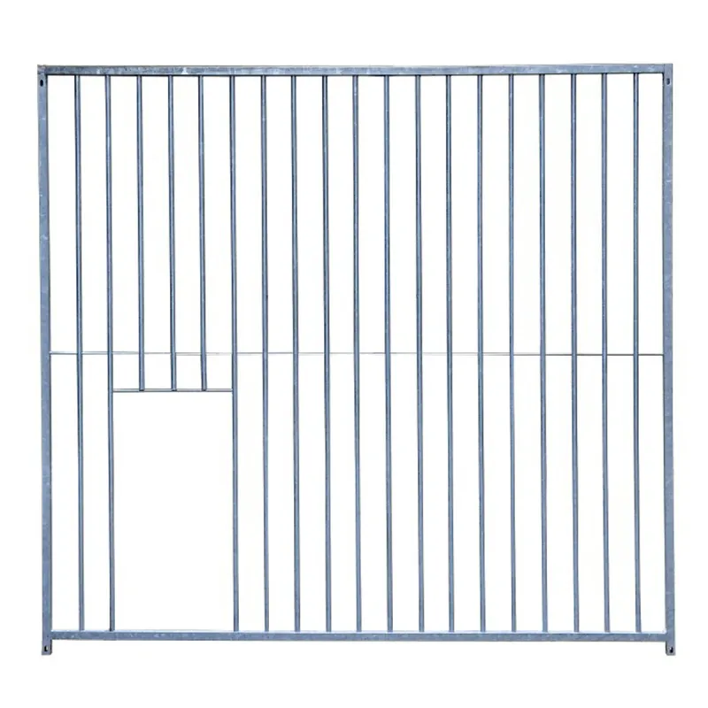 Panneau de chenil à barreaux 1,5m ouverture pour niche - Hauteur 184cm - Ducatillon