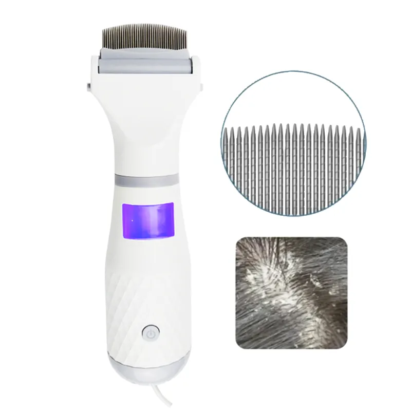 Peigne électrique anti-poux autonomie 4-6h LED 3 niveaux - Ducatillon