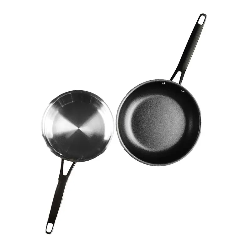 Poêle Origin anti-adhérente en acier inoxydable - Ø24cm - Tous système de cuisson - Lacor