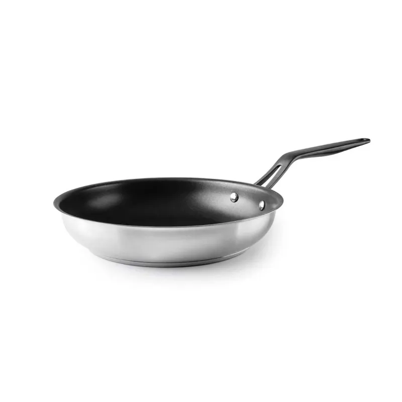 Poêle Origin anti-adhérente en acier inoxydable - Ø26cm - Tous système et four - Lacor