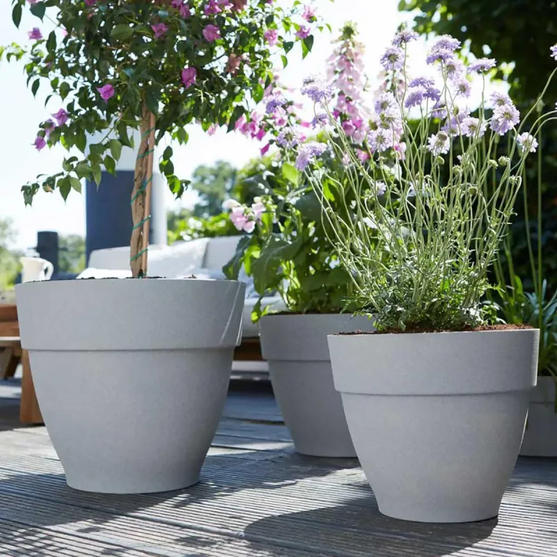 Pot plastique Elho diamètre 30 cm Hauteur 25 cm - Ducatillon