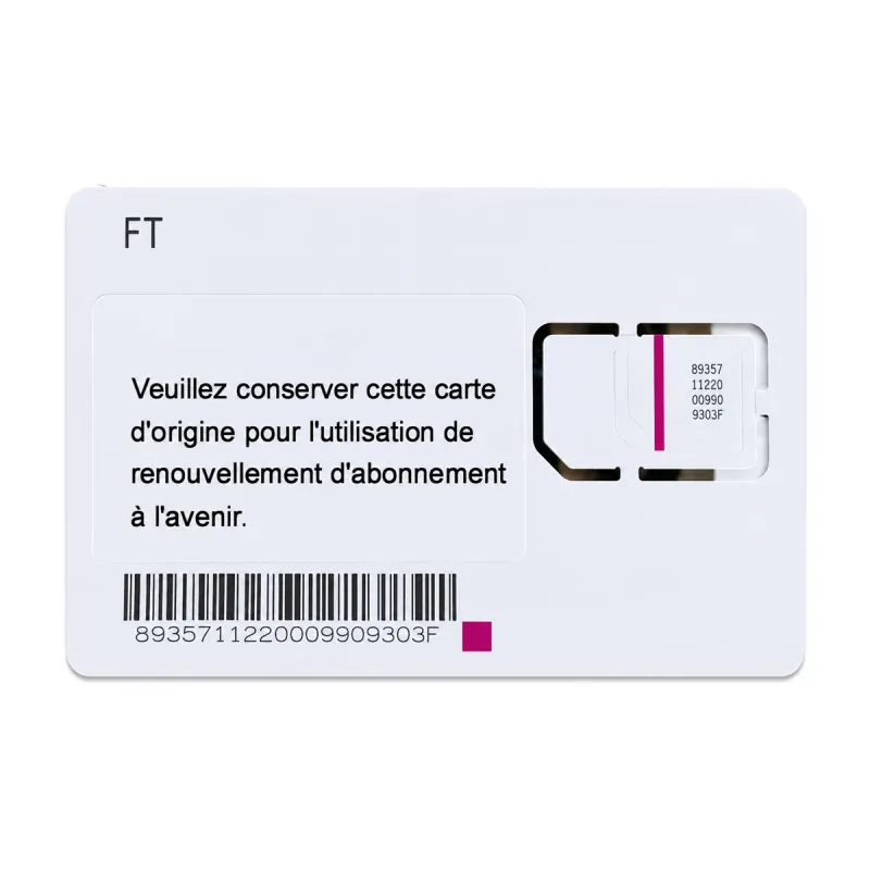 Renouvellement d'abonnement 1 an - Carte SIM pour traceur GPS Ducatillon