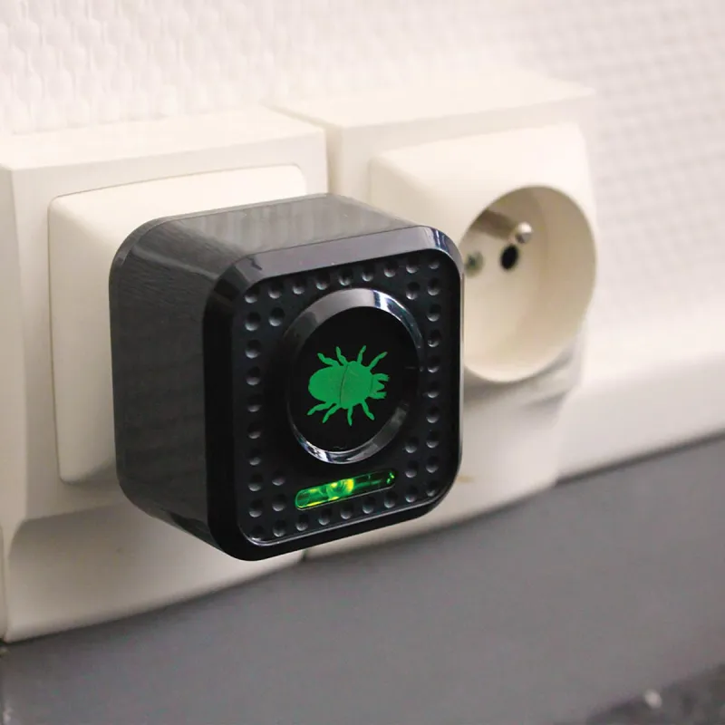 Répulsif ultrason sur prise pour punaises de lit et acariens, 30 m² - Ducatillon