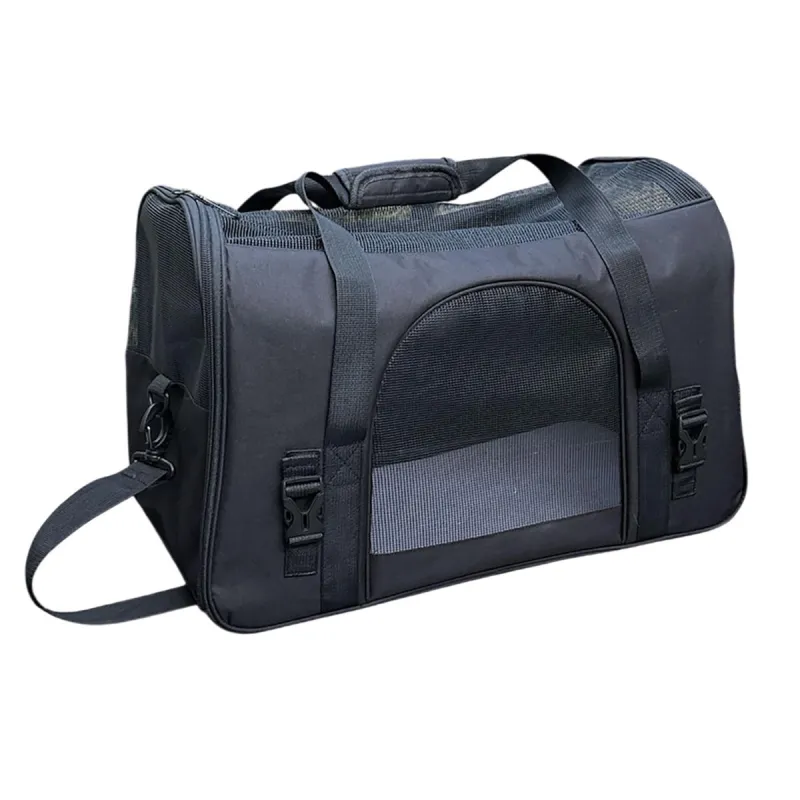 Sac de transport 600S noir en nylon - 48x25x33cm - Ducatillon