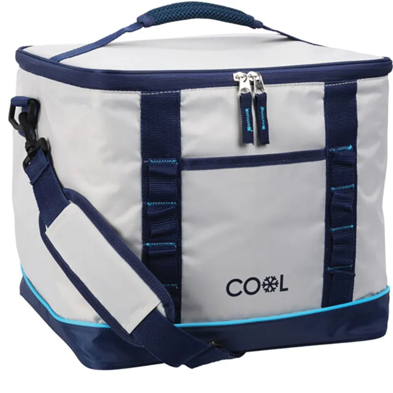 Sac isotherme gris 28 L - Polyester 420D - 32x28x33 cm - Ducatillon