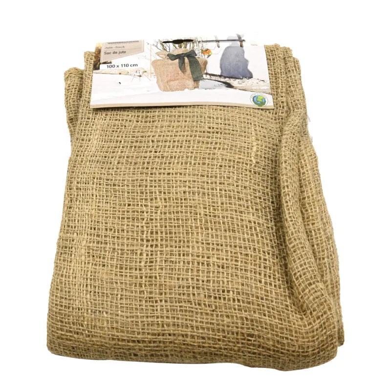 Sacs en Jute / Sacs d'hivernage - Taille 100 x 110 cm - Lot de L'unité - Ducatillon