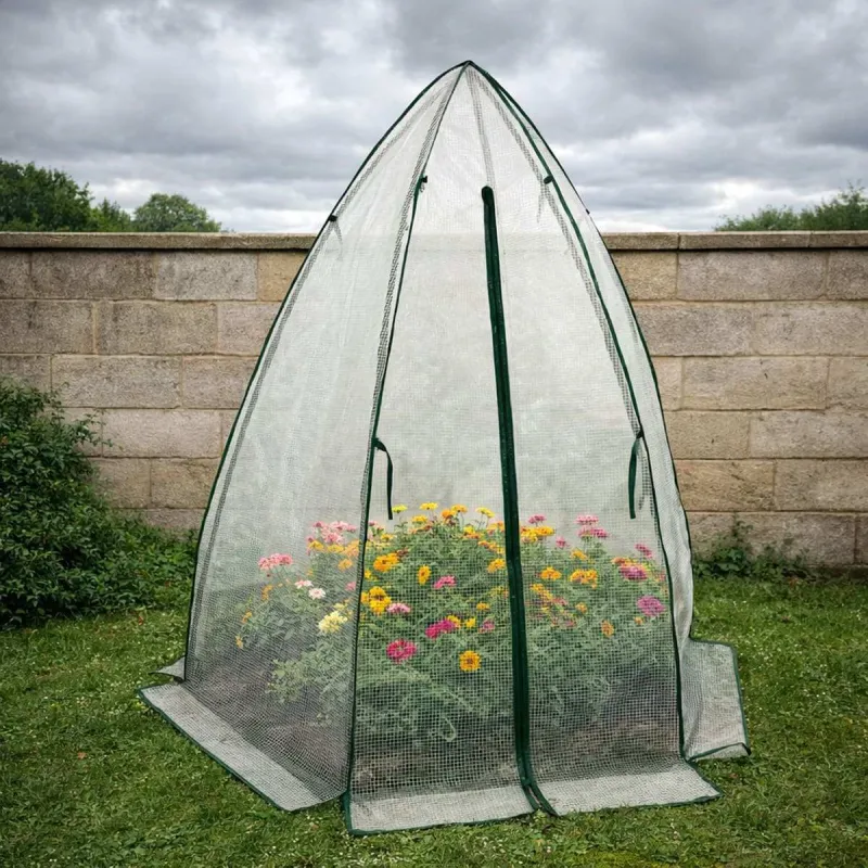 Serre d'hivernage dôme transparente protection plantes hiver - Ducatillon